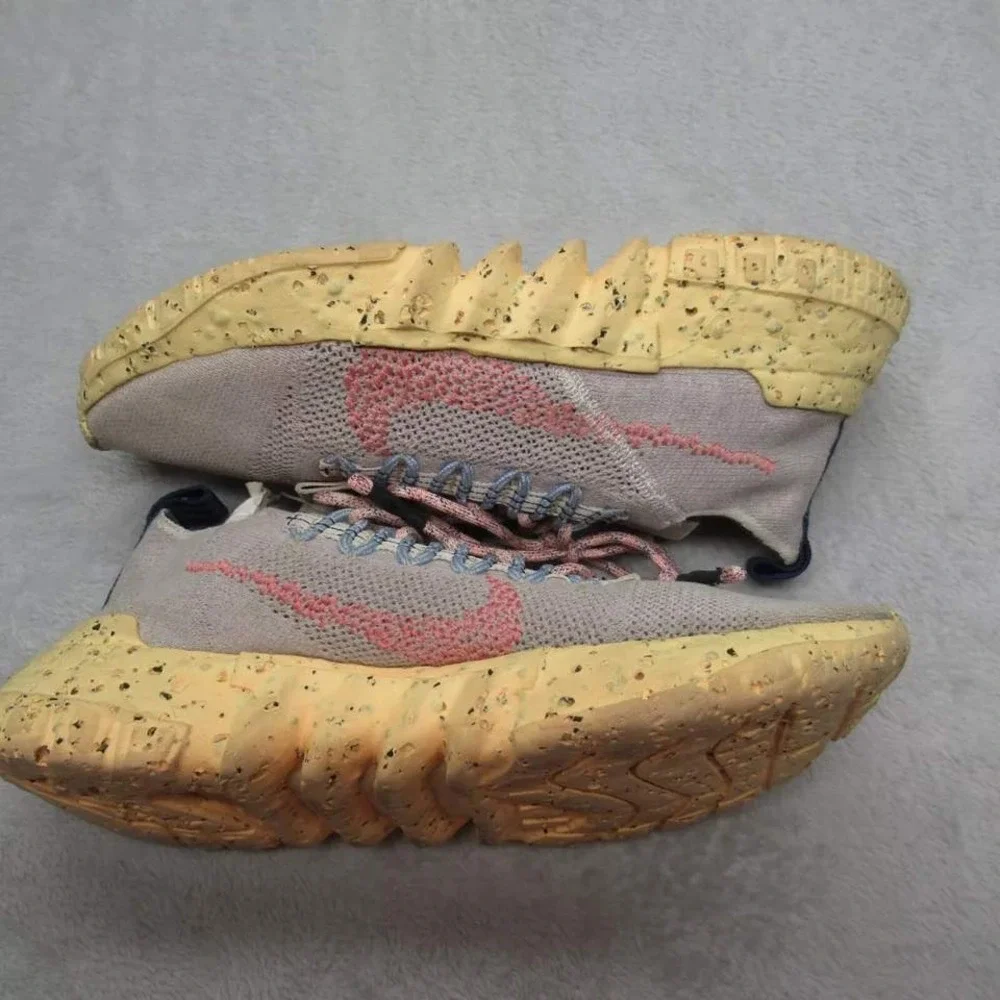 Nike Shoes Mens 10 Space Hippie Fly Knit Foam Crater Space Melon Aquamarine‎